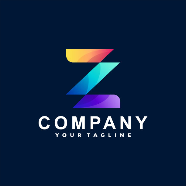 字母z渐变标志设计图片下载