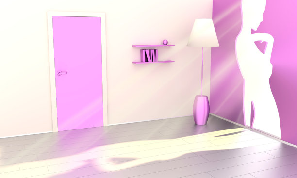 迷惑女人的轮廓图片下载