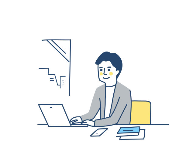 一个在电脑上工作的人图片下载