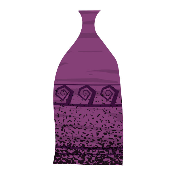 新潮的花瓶抽象的当代形状纹理图片下载