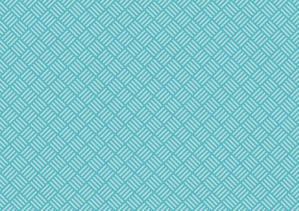 日本纸与蓝色计数棒图案。图片下载