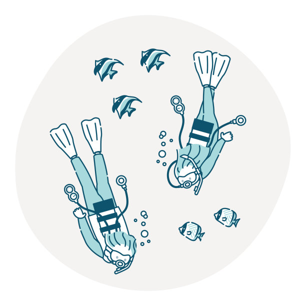 男男女女都喜欢潜水图片下载