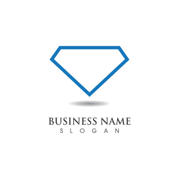 钻石标志模板图片下载