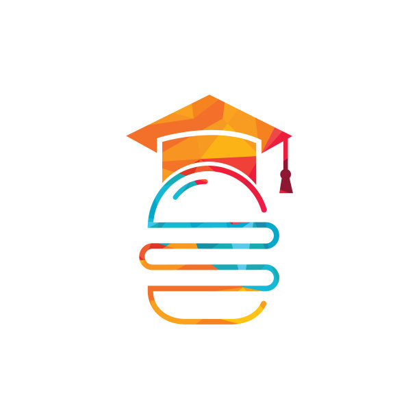 食品教育标志设计图片下载