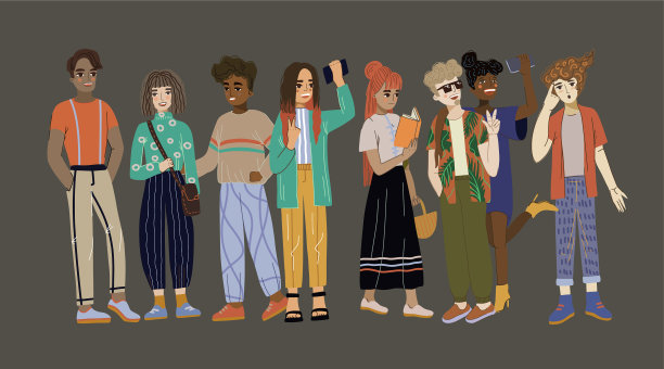 青年学长各有不同图片下载