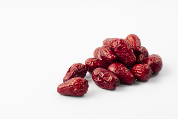 白色背景上的枣子图片下载