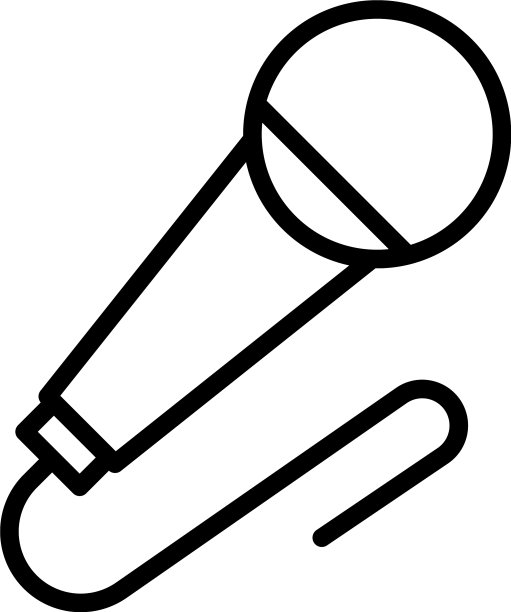 麦克风线图标图片下载