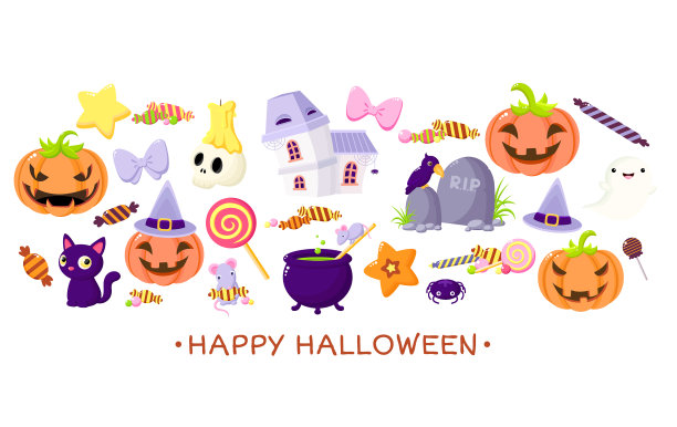 设置万圣节卡通人物图片下载