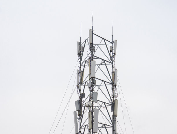 5G电信基站塔图片下载