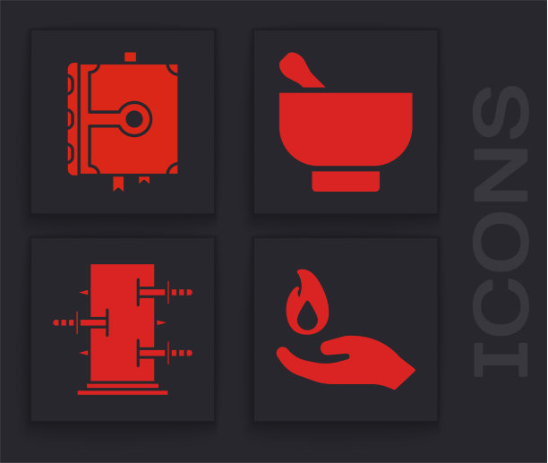 手捧一炉古魔法书集魔法图片下载