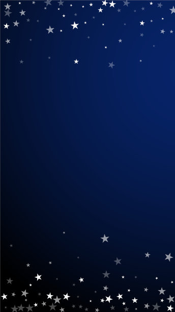 随机落下的星星，圣诞背景的微妙图片下载