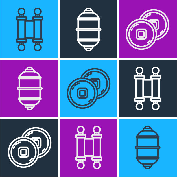 订线法令纸羊皮纸卷轴中文图片下载