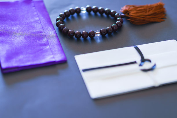 日本的念珠和慰问金图片下载