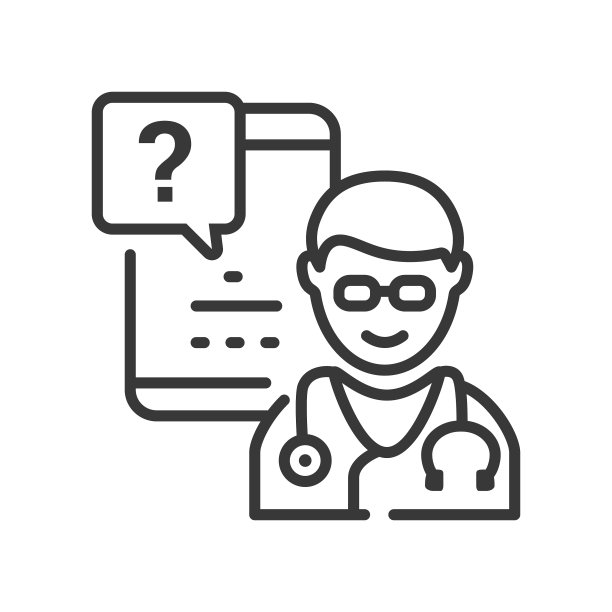 在线咨询在线设计单孤立图片下载