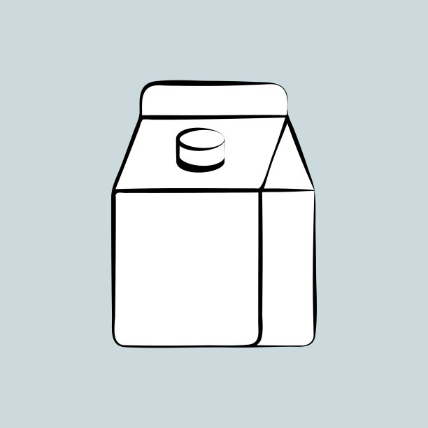 奶小容器的奶小图标在刷线形图片下载