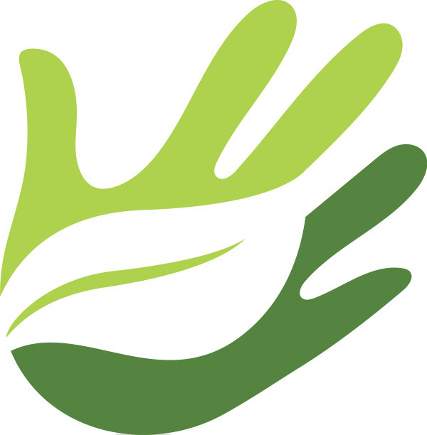 叶片生态自然标志模板图片下载