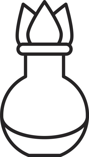 花瓶风格线性图标图片下载