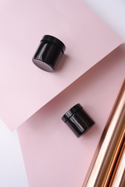 最小美容产品静物粉红色图片下载