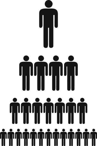 将商务人士置于站立的位置图片下载