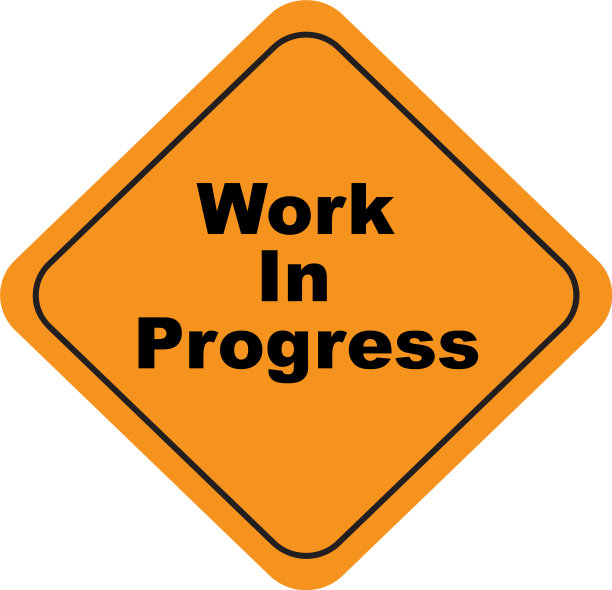 正在施工的警告标志图片下载