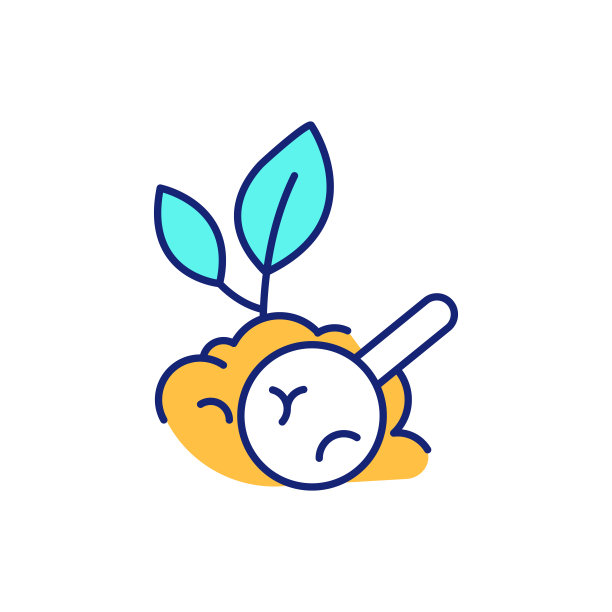 土壤分析RGB颜色图标图片下载