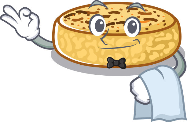 甜脆饼的角色是一个服务员图片下载