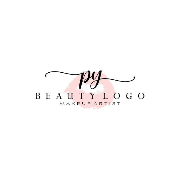 字母py水彩唇预设标志设计图片下载