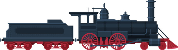 老式火车、老式机车和货车图片下载