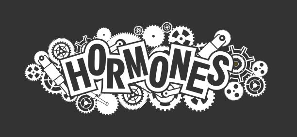 概念机制人类荷尔蒙标志图片下载