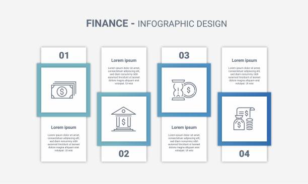 金融信息图表设计。图片下载
