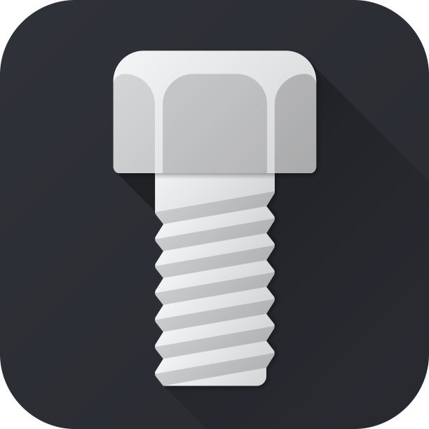 平面图标玩具螺栓图片下载