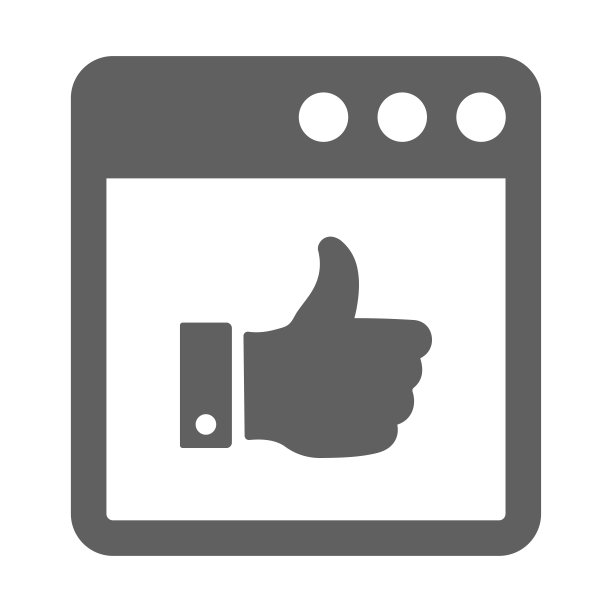 反馈：点赞网站图标灰色版本图片下载