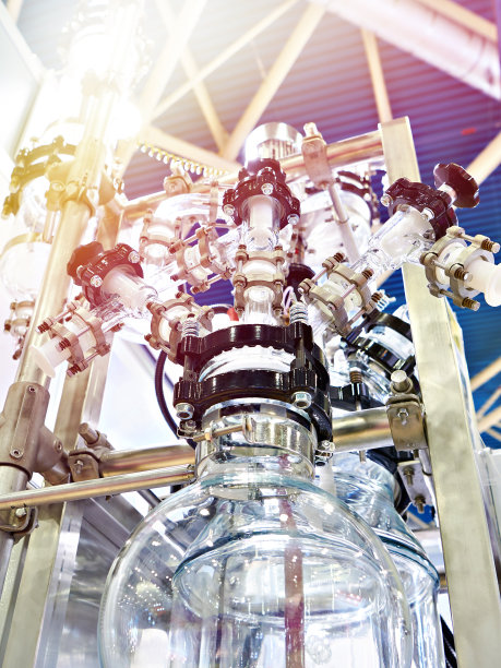 实验室化学玻璃反应器图片下载