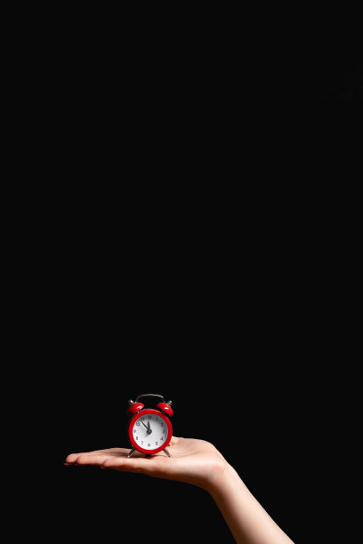 时间提醒晚时针午夜闹钟图片下载