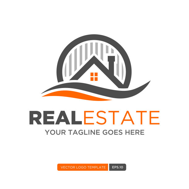 房地产标志模板图片下载