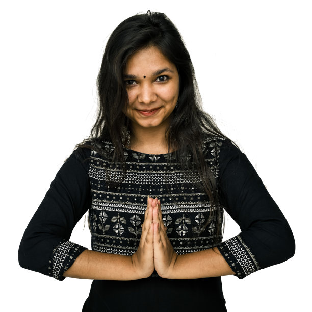 合十礼大家!图片下载