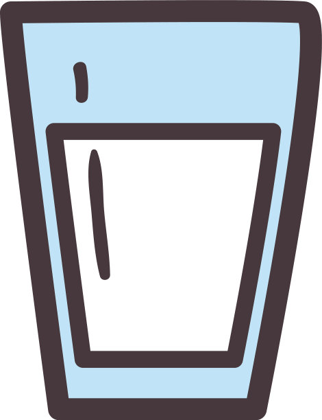 茶杯线条和填充风格图标设计图片下载