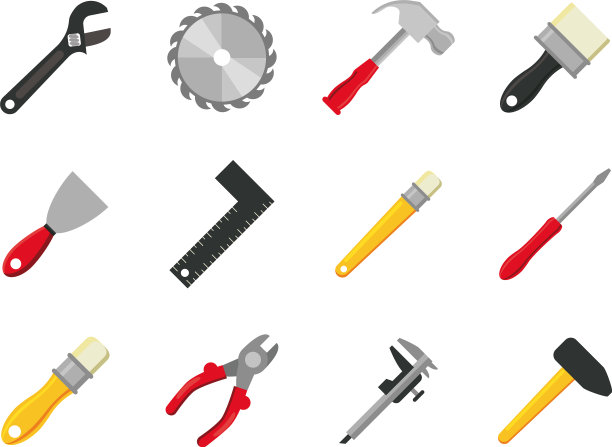 捆绑12个工具来设置图标图片下载