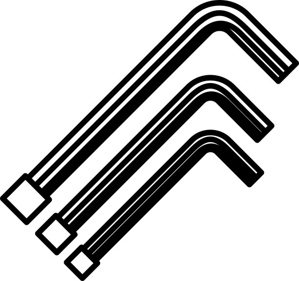 布里斯托尔钥匙工具线性图标图片下载