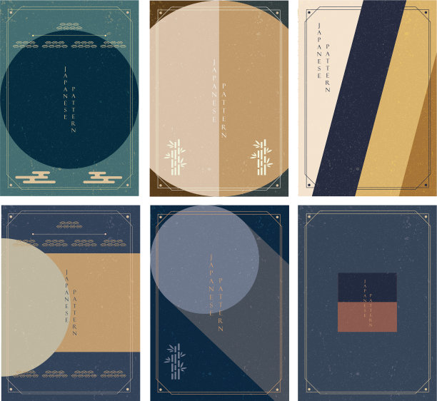 几何背景与日本框架亚洲图片下载