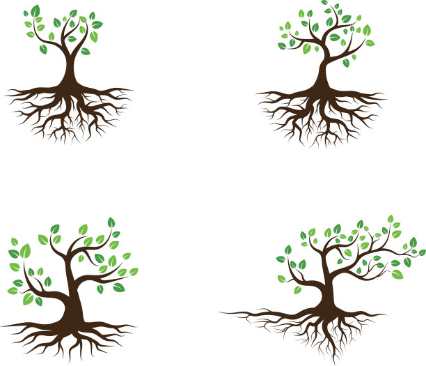 标志绿色树叶生态自然图片下载