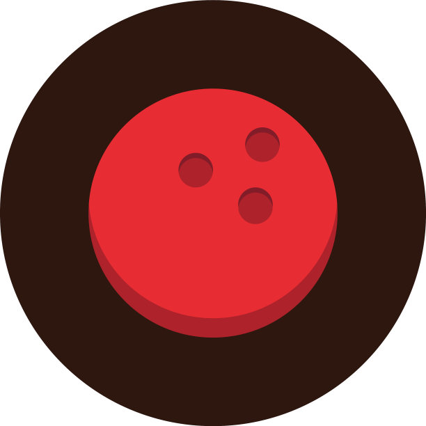 保龄球器材红球游戏娱乐运动图片下载