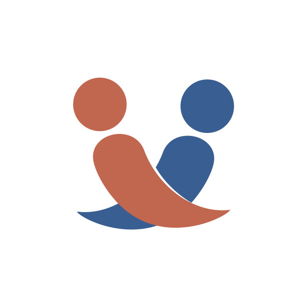 朋友图标标志设计模板图片下载