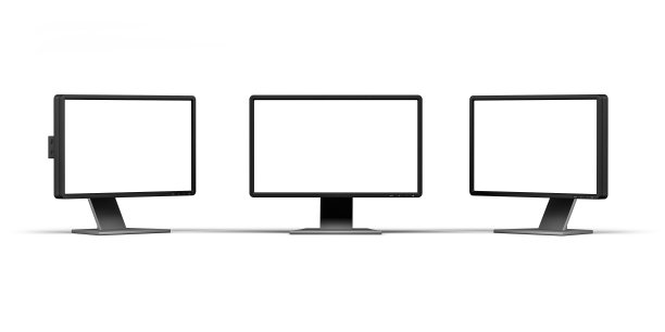 电脑显示器模型图片下载