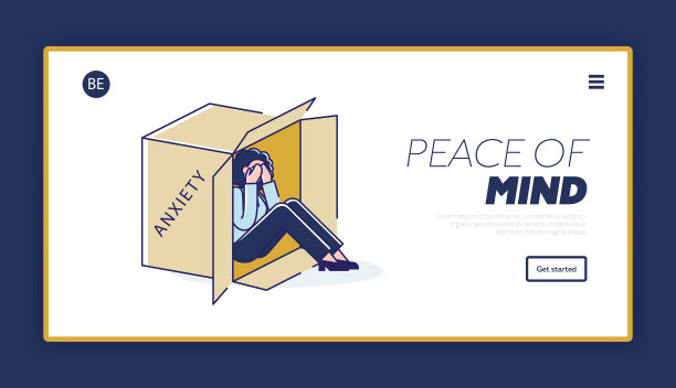 焦虑和抑郁疾病登陆页面图片下载