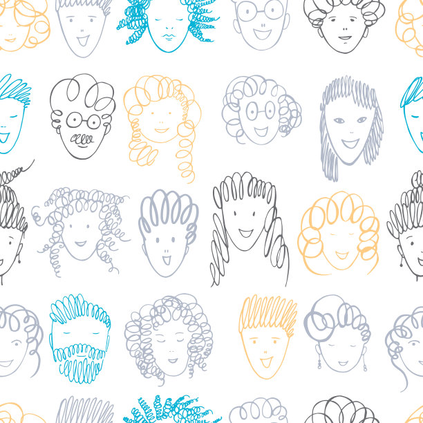 人们面临着无缝模式图片下载