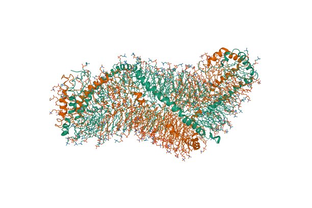 高密度脂蛋白双超螺旋模型的溶液结构图片下载