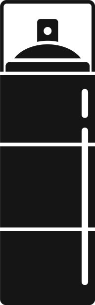 生存喷雾器瓶图标风格简单图片下载