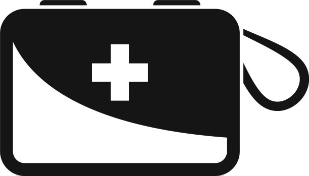 生存急救箱图标简单风格图片下载