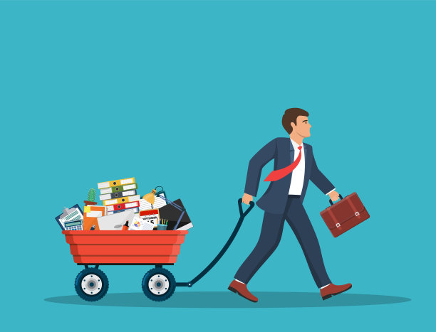 商人搬到新办公室图片下载